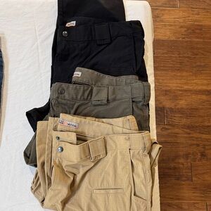 5.11 Tactical Men's Cargo Pants - Black, Olive, Tan